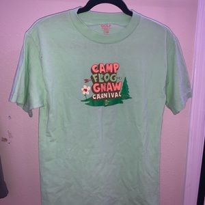 GOLF green camp flog gnaw shirt size s 2017